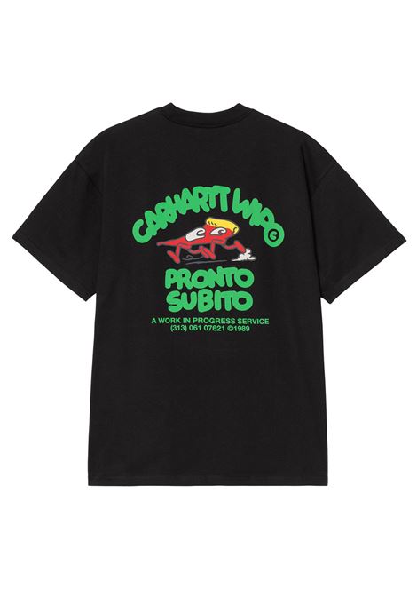 t-shirt pronto uomo nera CARHARTT WIP | I03519589.XX